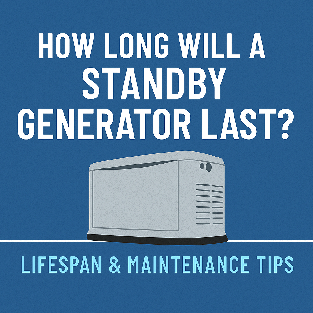 How Long Will a Standby Generator Last? Lifespan & Maintenance Tips