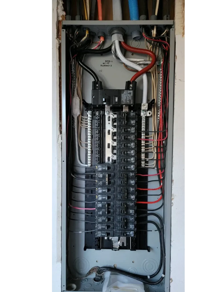 panel change electrician